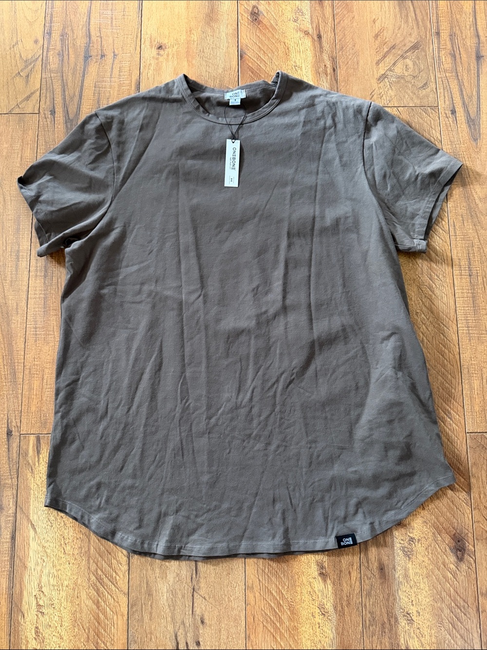 NWT One Bone 1 T-Shirt Brown Big and Tall